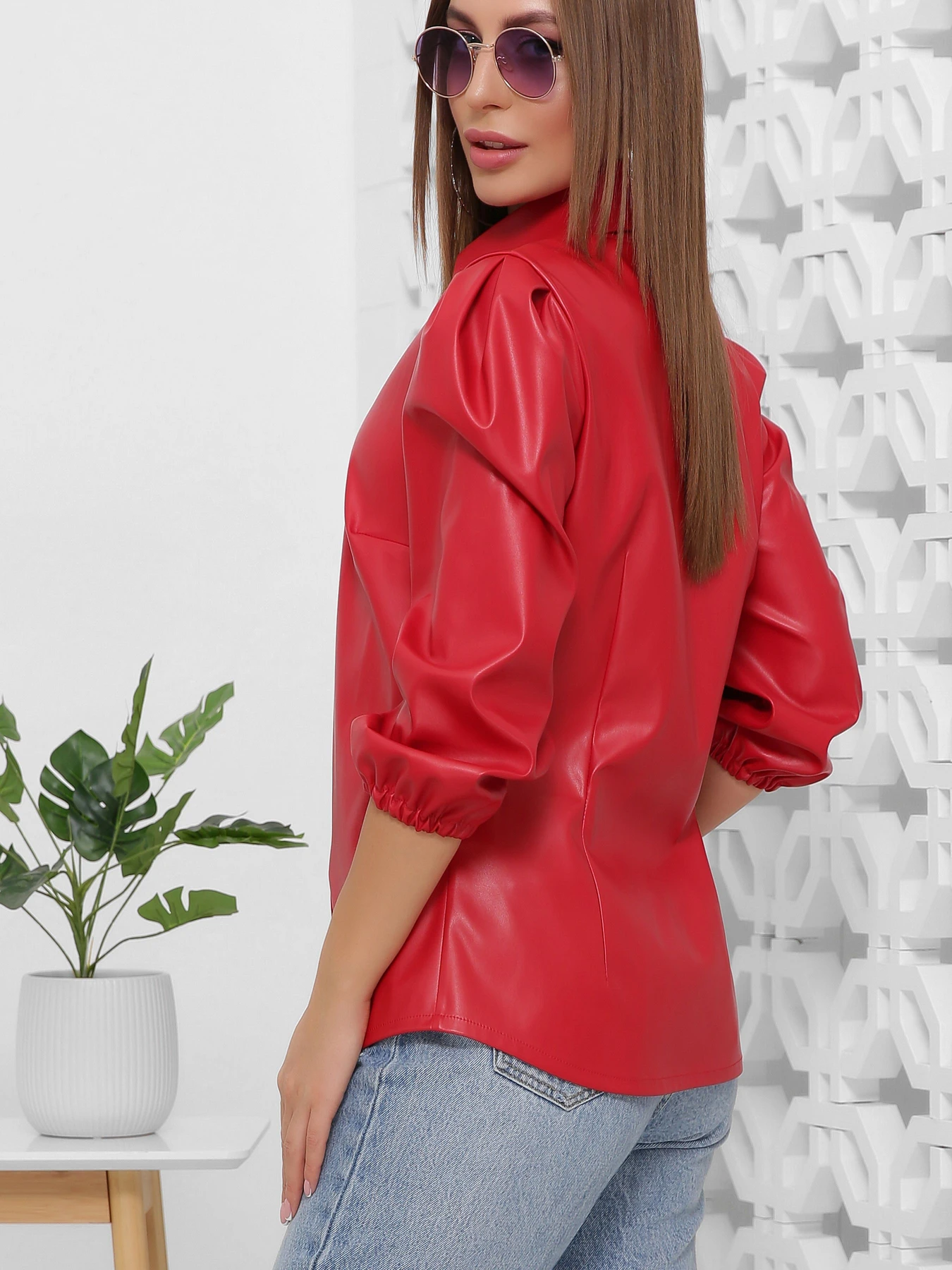 Сорочки MarSe модель marse-bluza-1854-krasnj Фото