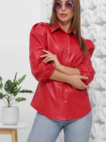 Сорочки MarSe модель marse-bluza-1854-krasnj Фото