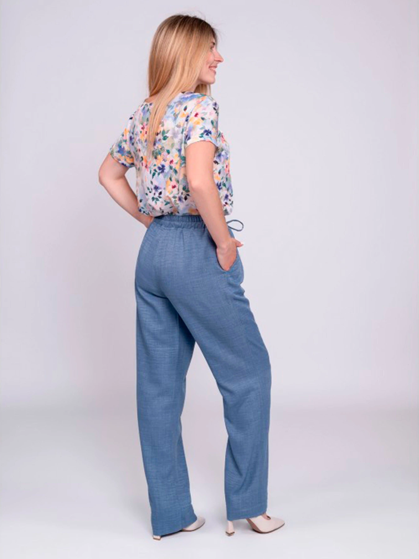 Брюки Nita модель bryuki-n820-25-denim Фото