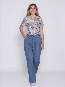 Брюки Nita модель bryuki-n820-25-denim Фото