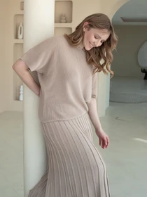 Свитры и кардиганы Nita модель dzhemper-n2109-25-pesok Фото