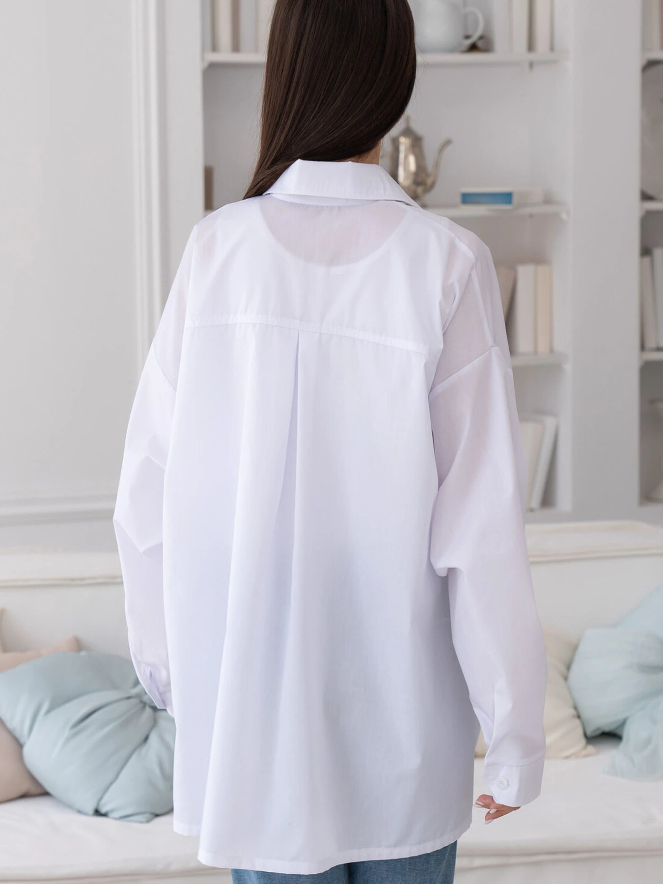 Рубашки RiMari модель 0124-blij Рубашки RiMari модель 0124-blij Фото