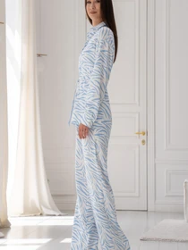 Штани RiMari модель 0624-blakitnij-print Фото