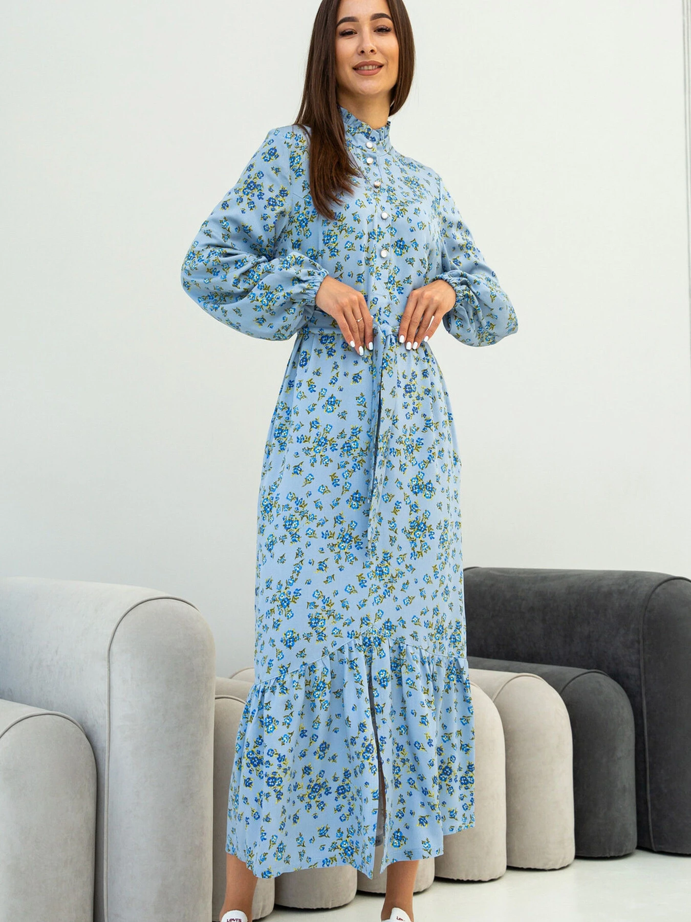 Сукні RiMari модель 1322-blakitnij-print Фото