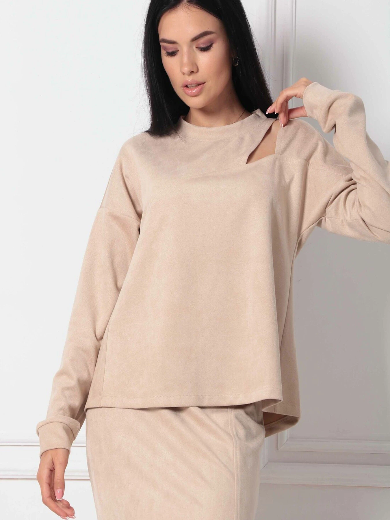 Сорочки RiMari модель 0522-kremovij Сорочки RiMari модель 0522-kremovij Фото
