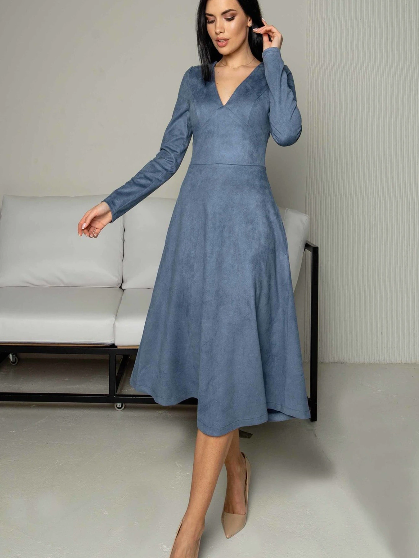 Платья RiMari модель 0922-dzhins Платья RiMari модель 0922-dzhins Фото