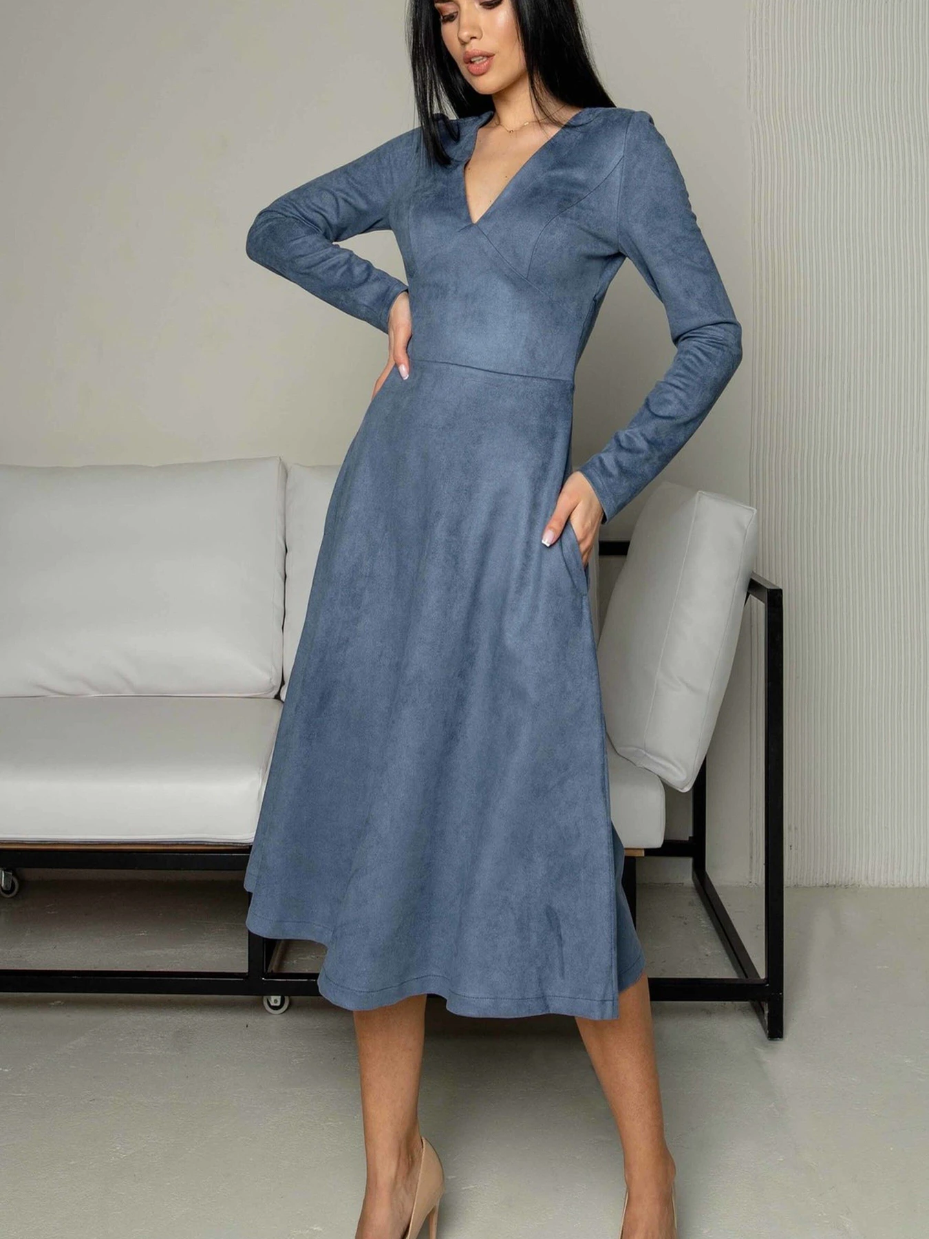 Платья RiMari модель 0922-dzhins Платья RiMari модель 0922-dzhins Фото