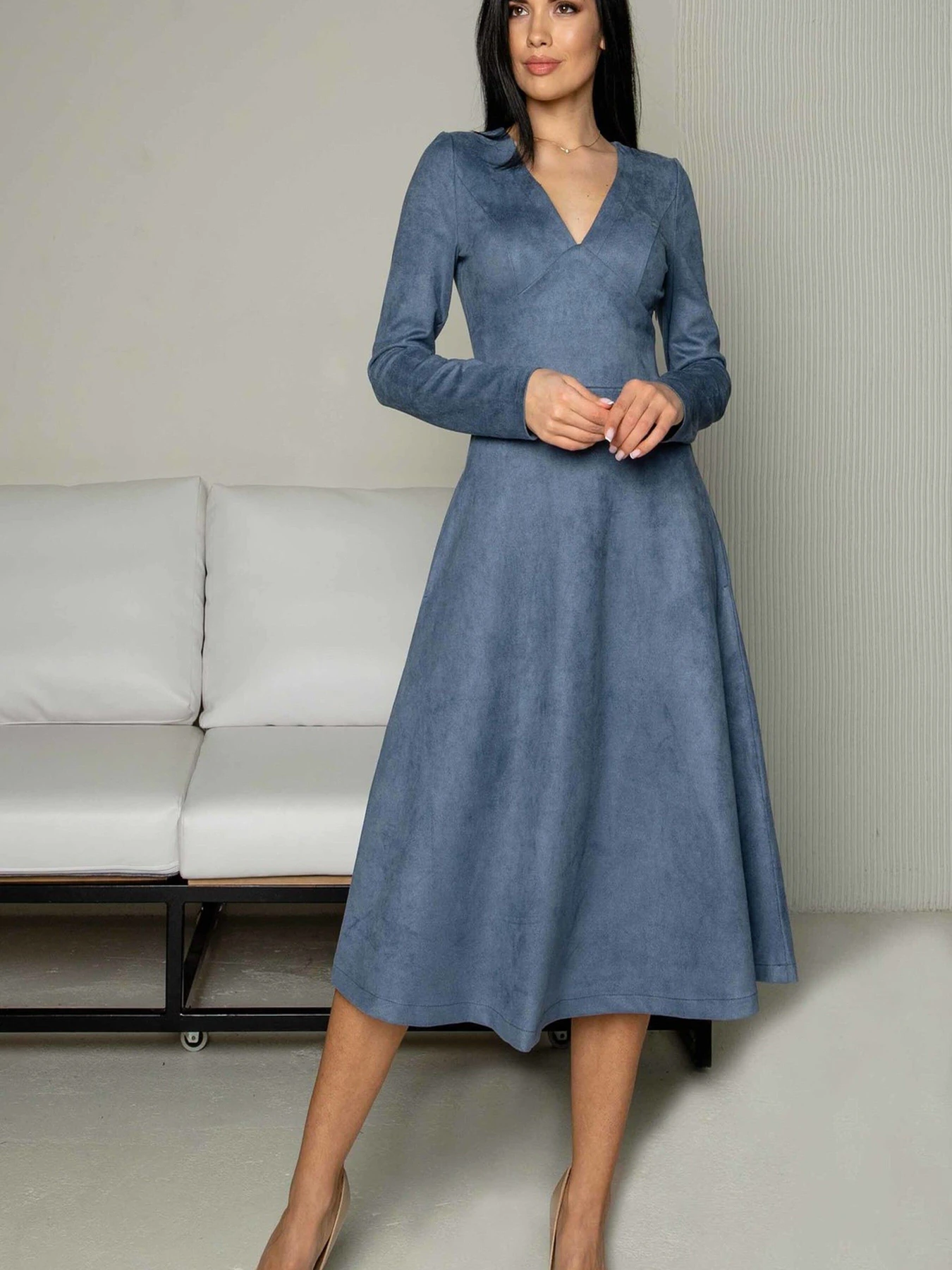 Платья RiMari модель 0922-dzhins Платья RiMari модель 0922-dzhins Фото