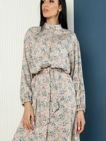 Сукні RiMari модель 0522-bezh-print Фото