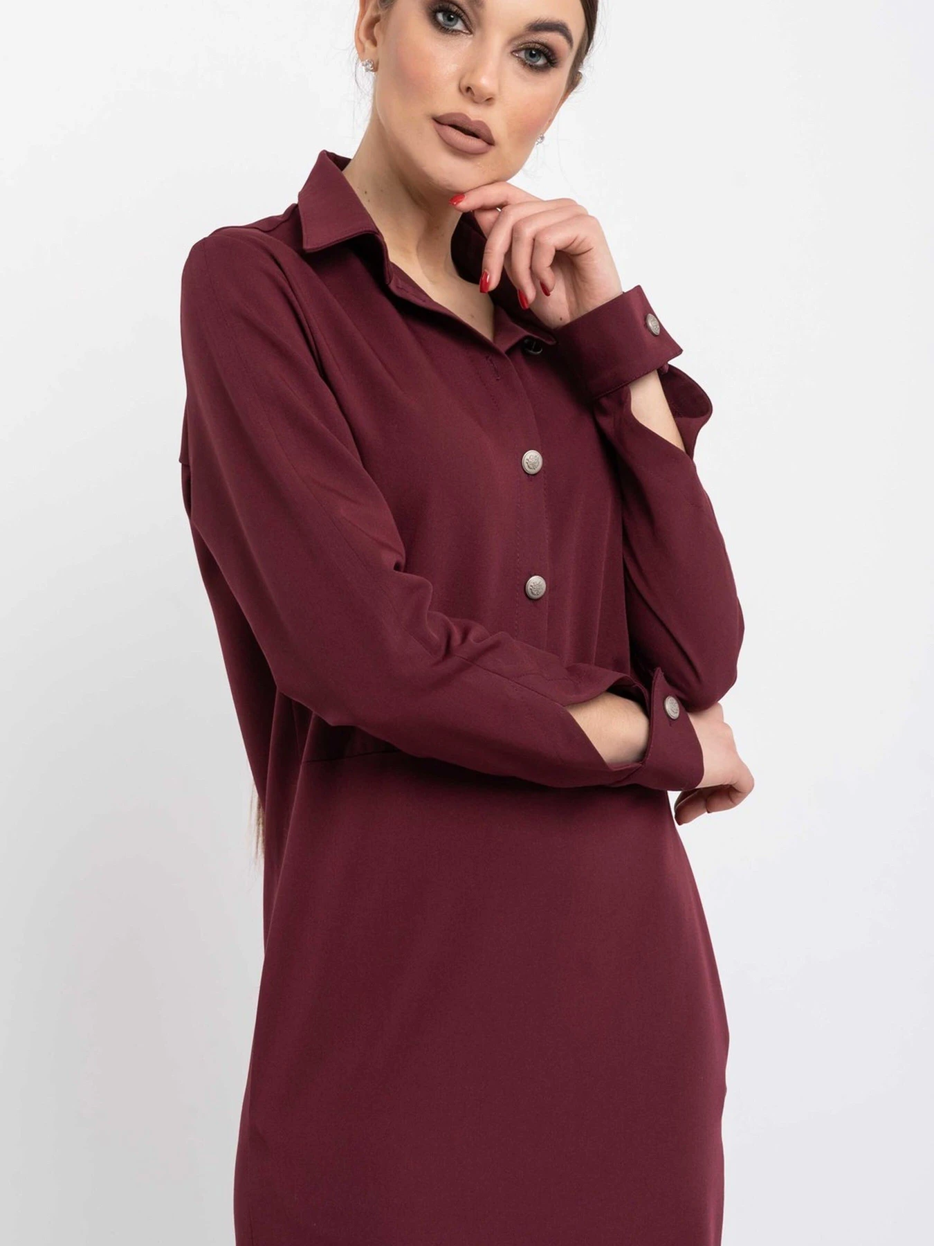 Сукні RiMari модель 0520-bordo Сукні RiMari модель 0520-bordo Фото