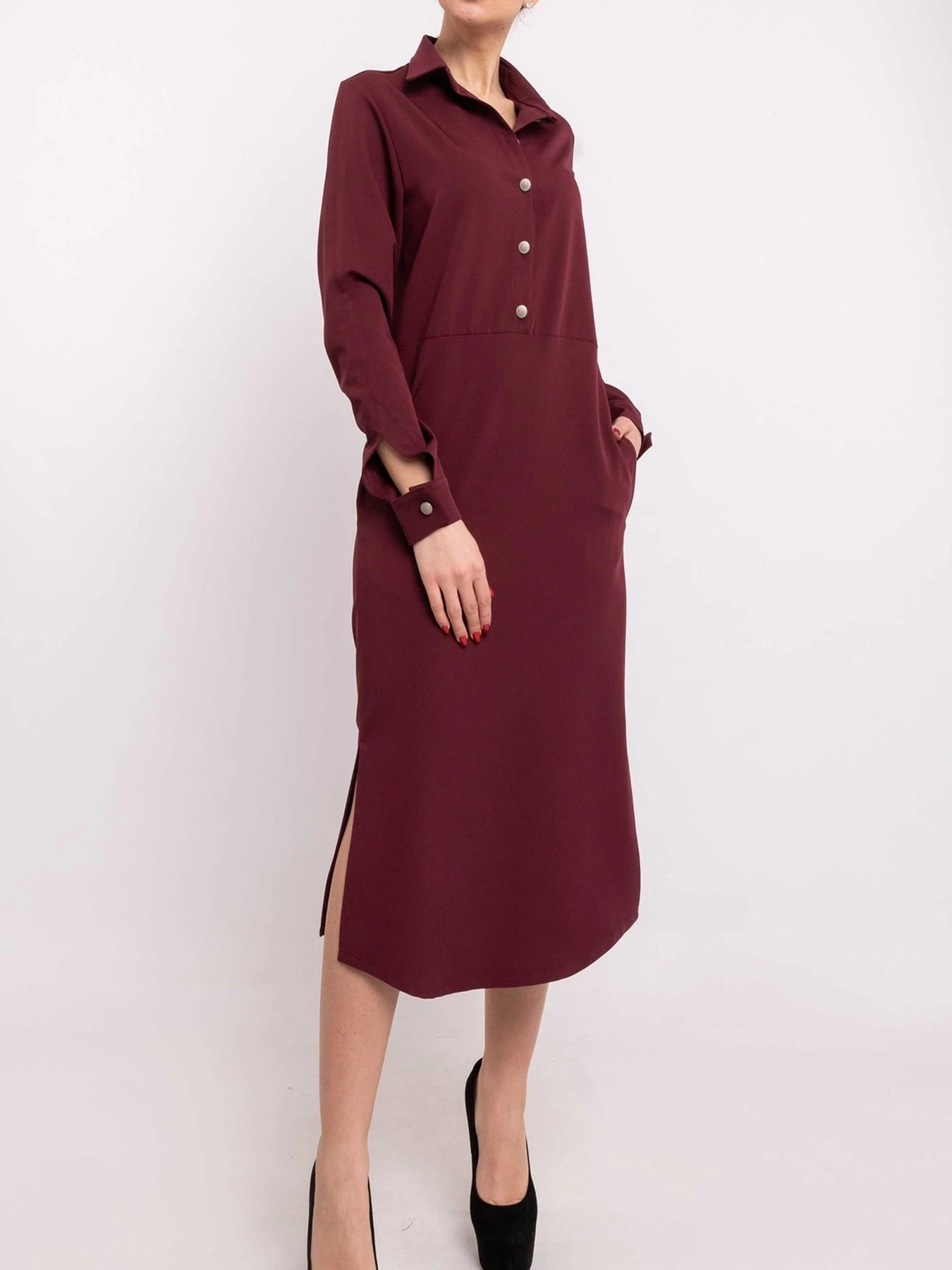 Сукні RiMari модель 0520-bordo Сукні RiMari модель 0520-bordo Фото