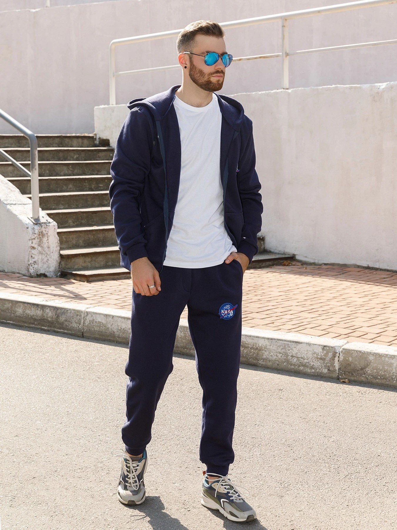 Костюми ISSA Plus модель GN-444_blue Костюми ISSA Plus модель GN-444_blue Фото