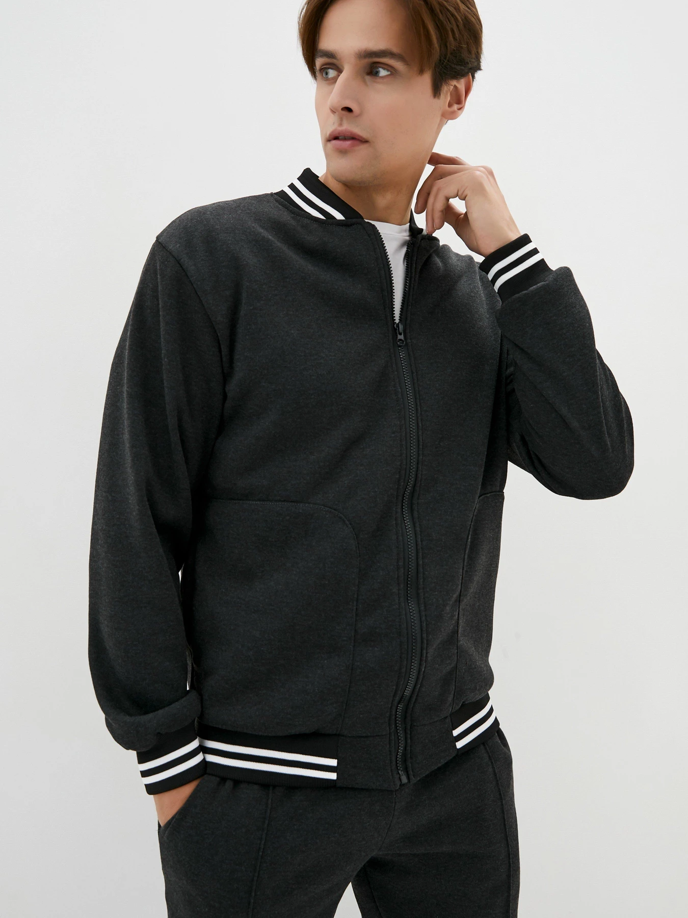 Костюми ISSA Plus модель GN-448_gray Фото
