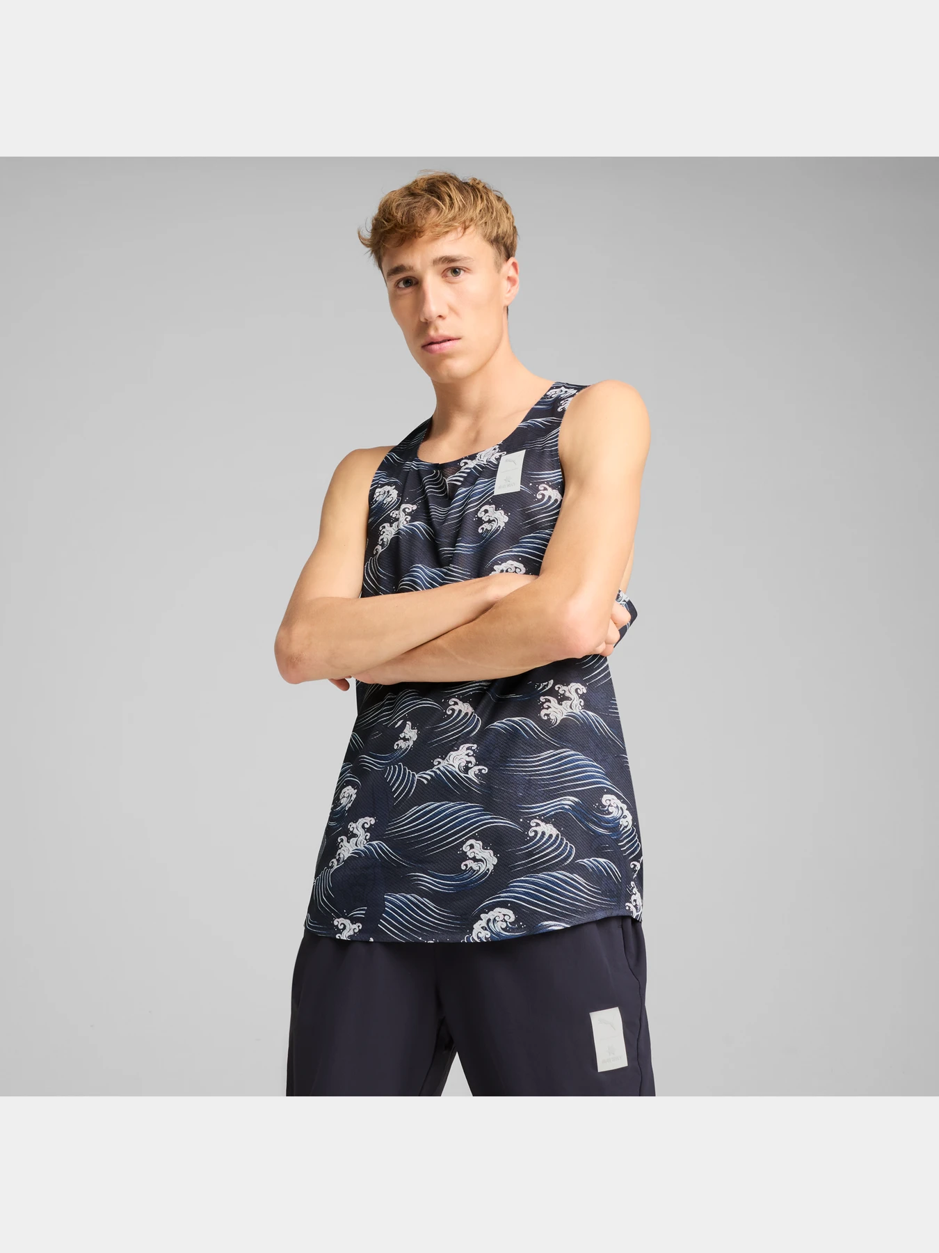 Футболки и поло PUMA M x Saysky Singlet Aop модель 526956 Фото