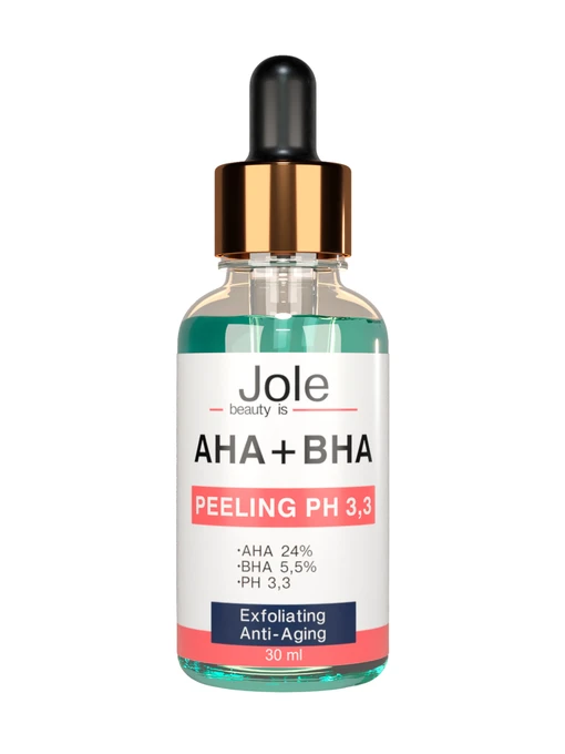 Пілінг для обличчя з комплексом AHA+BHA кислот, РН3,0 Jole