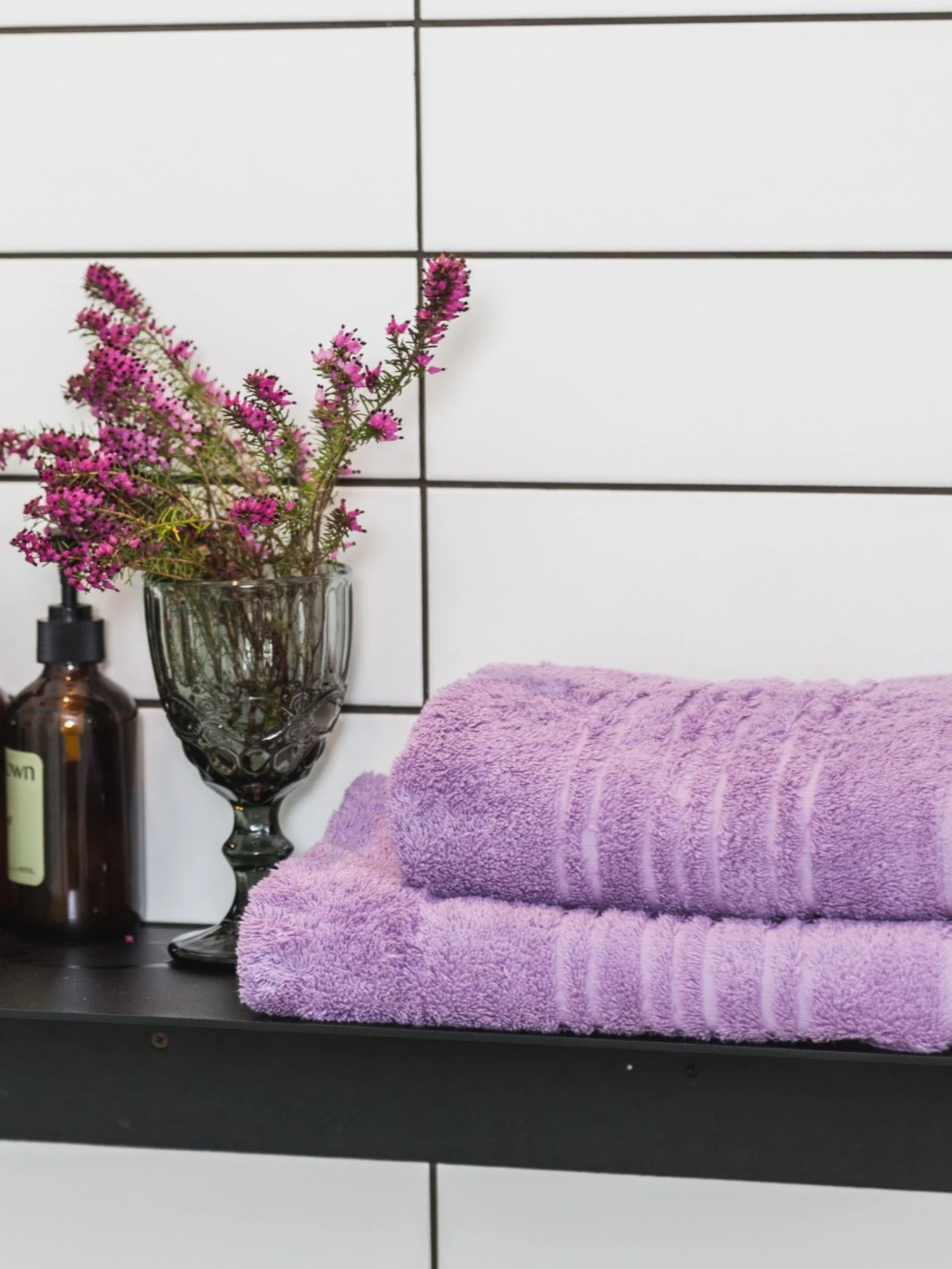 Полотенце махровое с бортом высокой плотности Lilac Ecotton модель 22623 Полотенце махровое с бортом высокой плотности Lilac Ecotton модель 22623 Фото