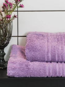 Полотенце махровое с бортом высокой плотности Lilac Ecotton модель 22623 Фото