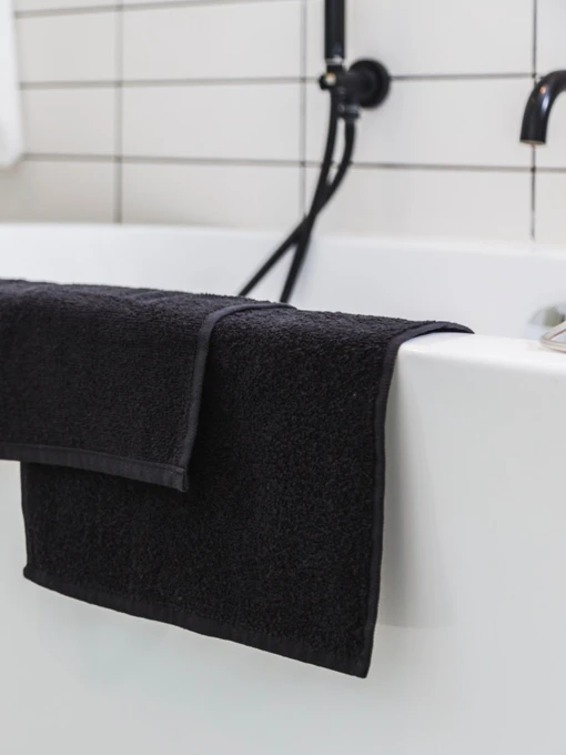 Комплект махровых салфеток для рук 6 шт. Black Ecotton модель 23108 Фото