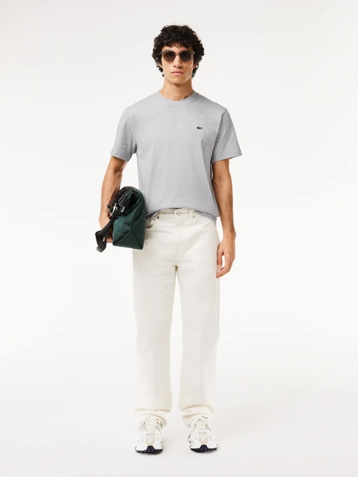 Бавовняна Чоловіча Футболка Lacoste фото 3