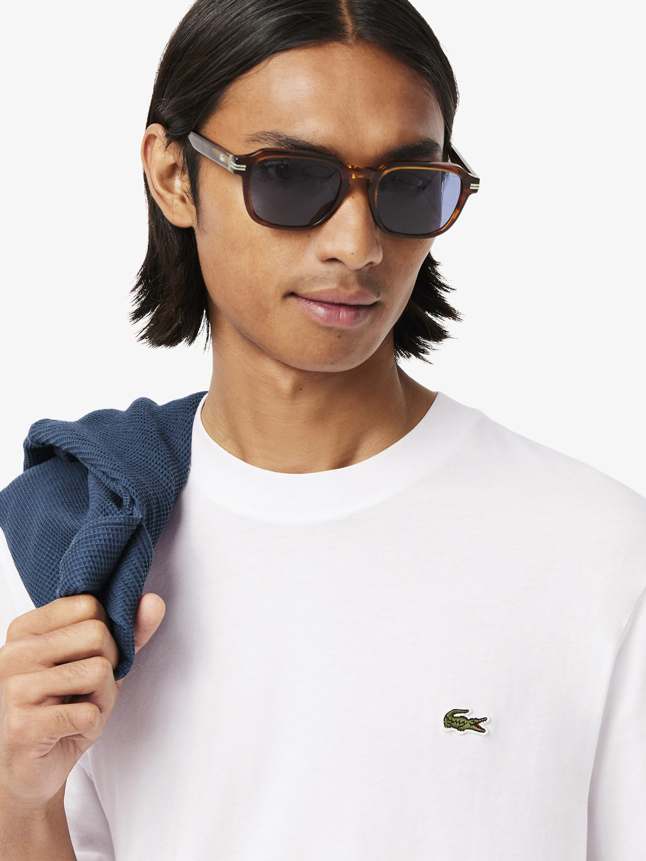 Бавовняна Чоловіча Футболка Lacoste фото 2
