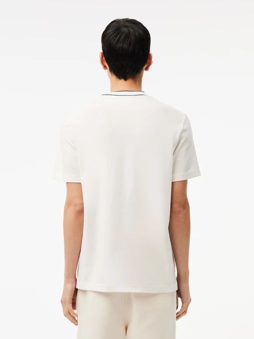 Бавовняна Чоловіча Футболка Lacoste фото 3