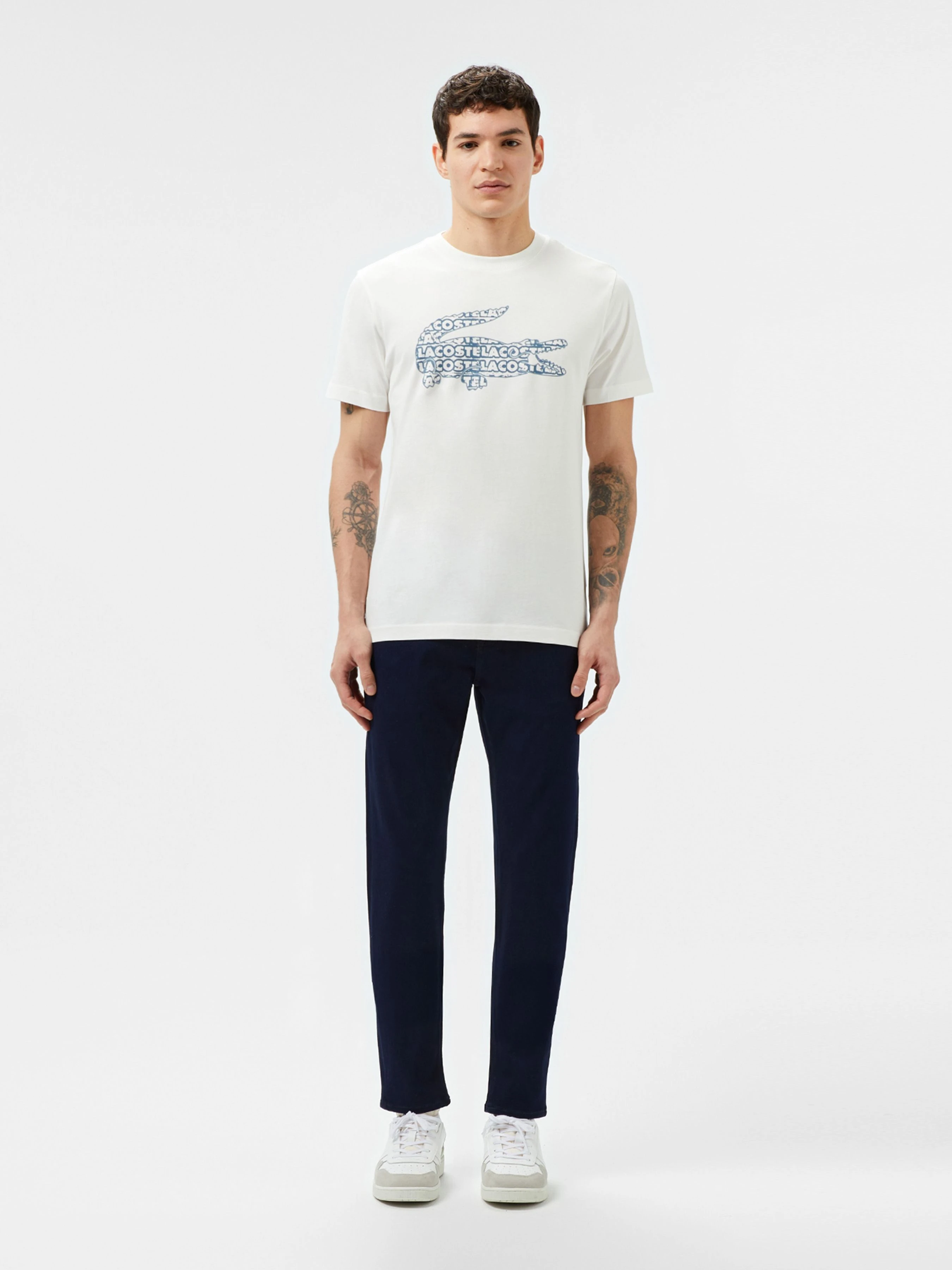 Бавовняна Чоловіча Футболка Lacoste фото 3