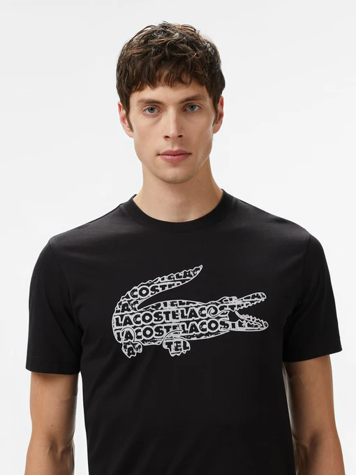 Бавовняна Чоловіча Футболка Lacoste фото 2