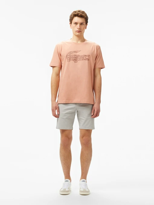 Бавовняна Чоловіча Футболка Lacoste фото 3