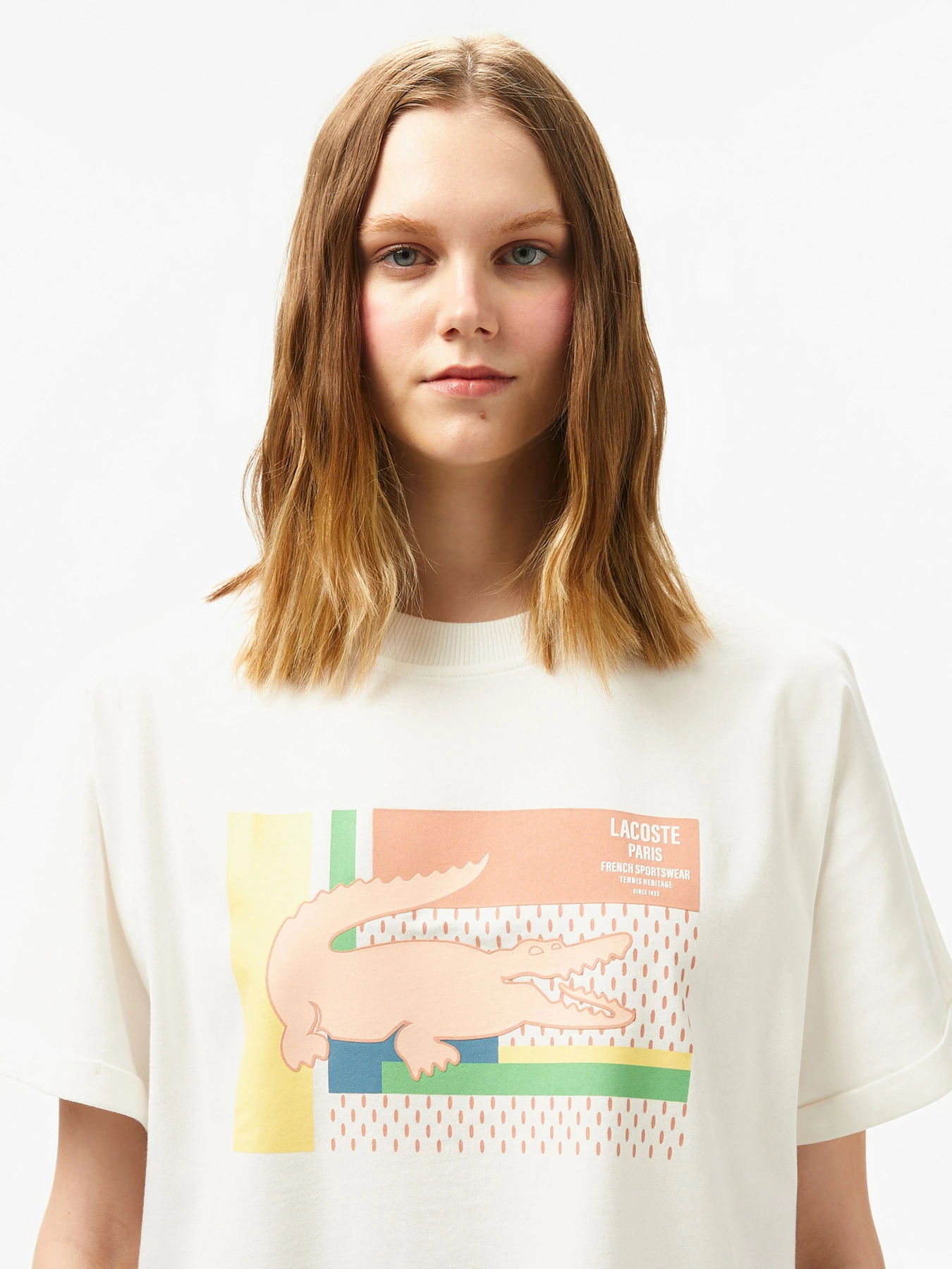 Футболки і поло Lacoste модель TF051470V Футболки і поло Lacoste модель TF051470V Фото