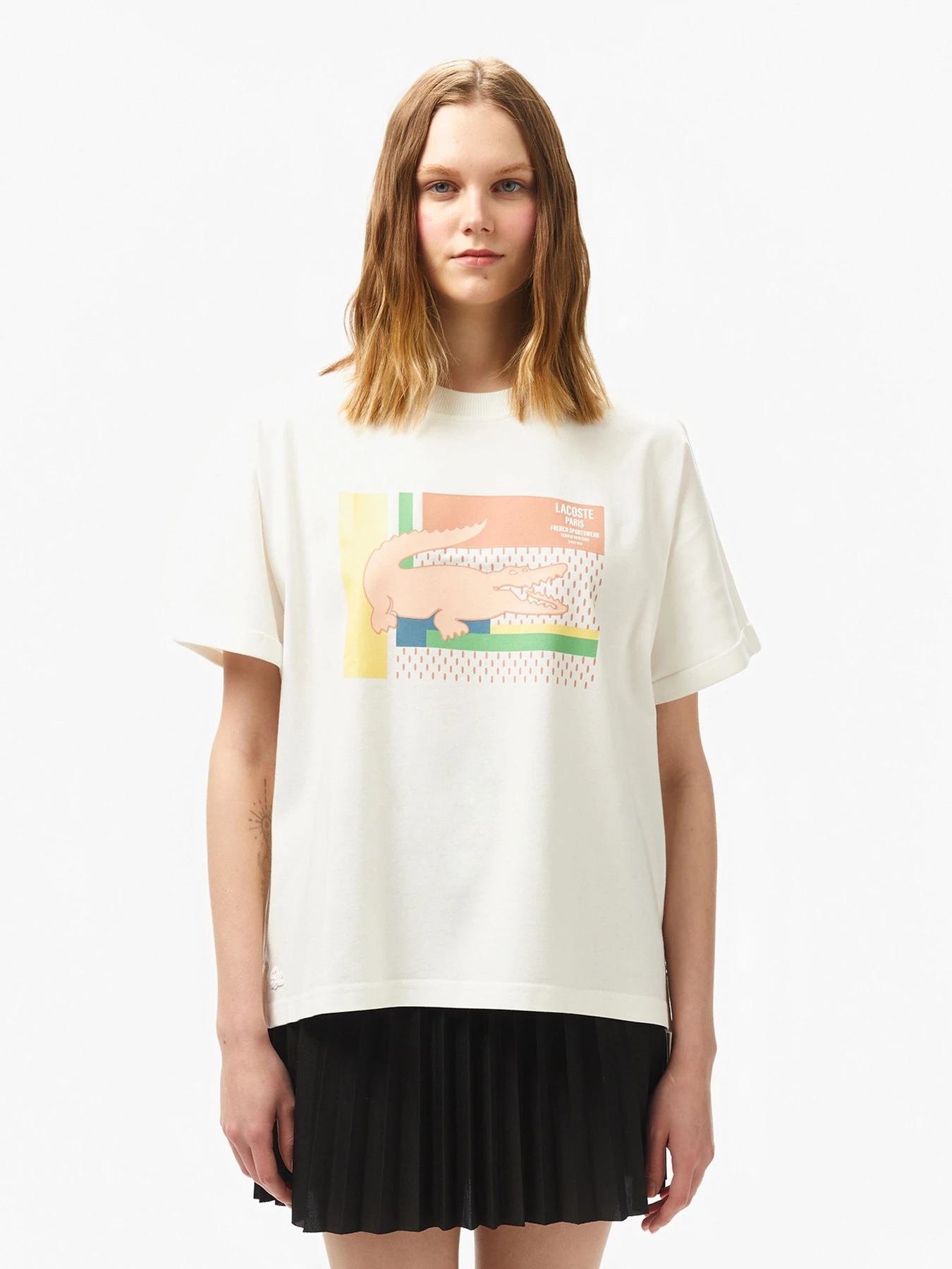 Футболки і поло Lacoste модель TF051470V Футболки і поло Lacoste модель TF051470V Фото
