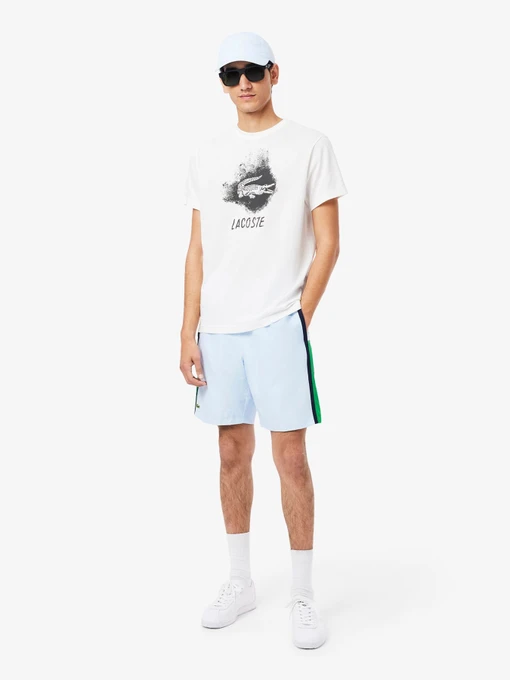 Бавовняна Чоловіча Футболка Lacoste фото 3