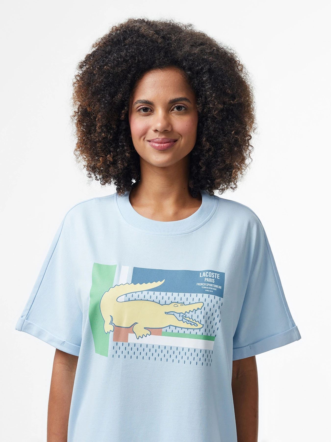 Футболки и поло Lacoste модель TF0514T01 Футболки и поло Lacoste модель TF0514T01 Фото