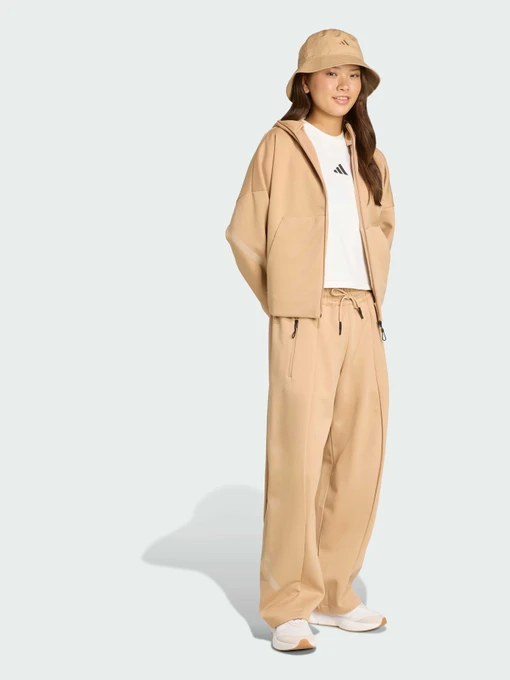 Бавовняні Жіночі Повсякденні штани adidas ZNE фото 3