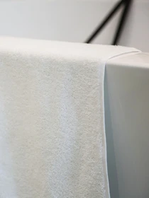 Коврик махровый для ног белый White высокой плотности Ecotton модель 20323 Фото