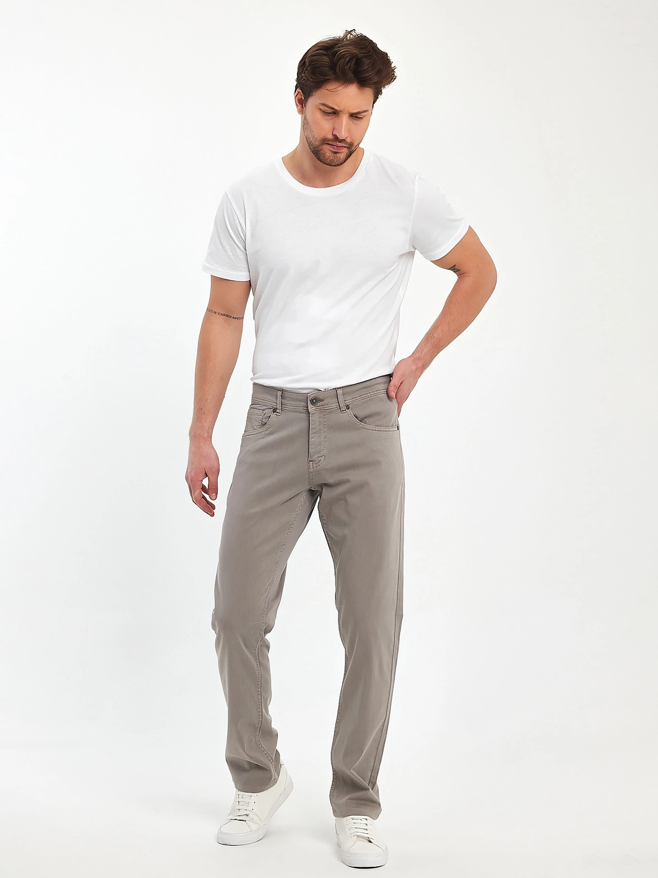 Джинси Trend Collection модель TC11310BeigeDZHNS Фото