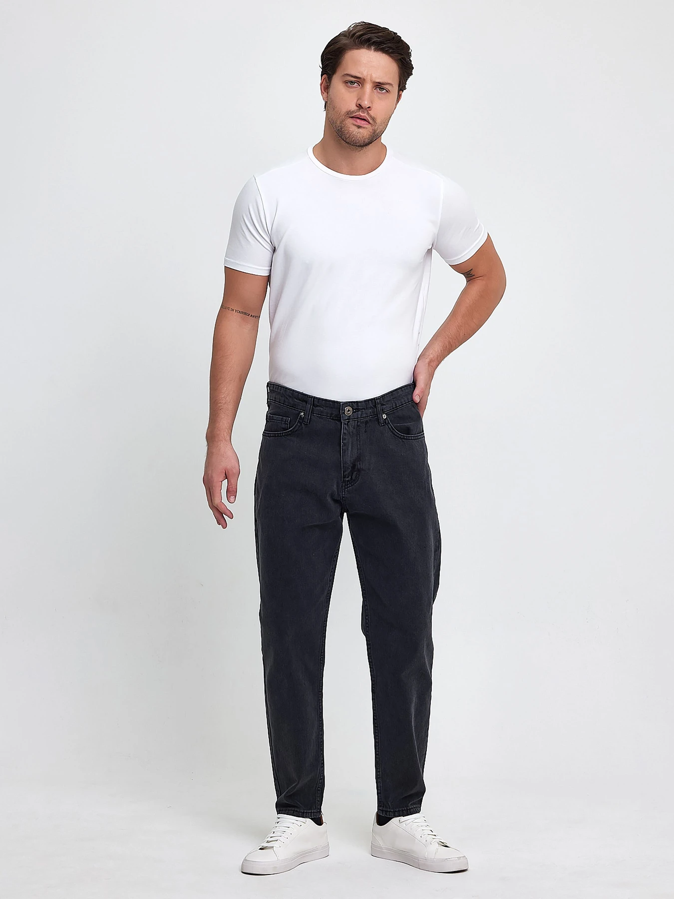 Джинси Trend Collection модель TC9805BlackGreyDZHNS Фото