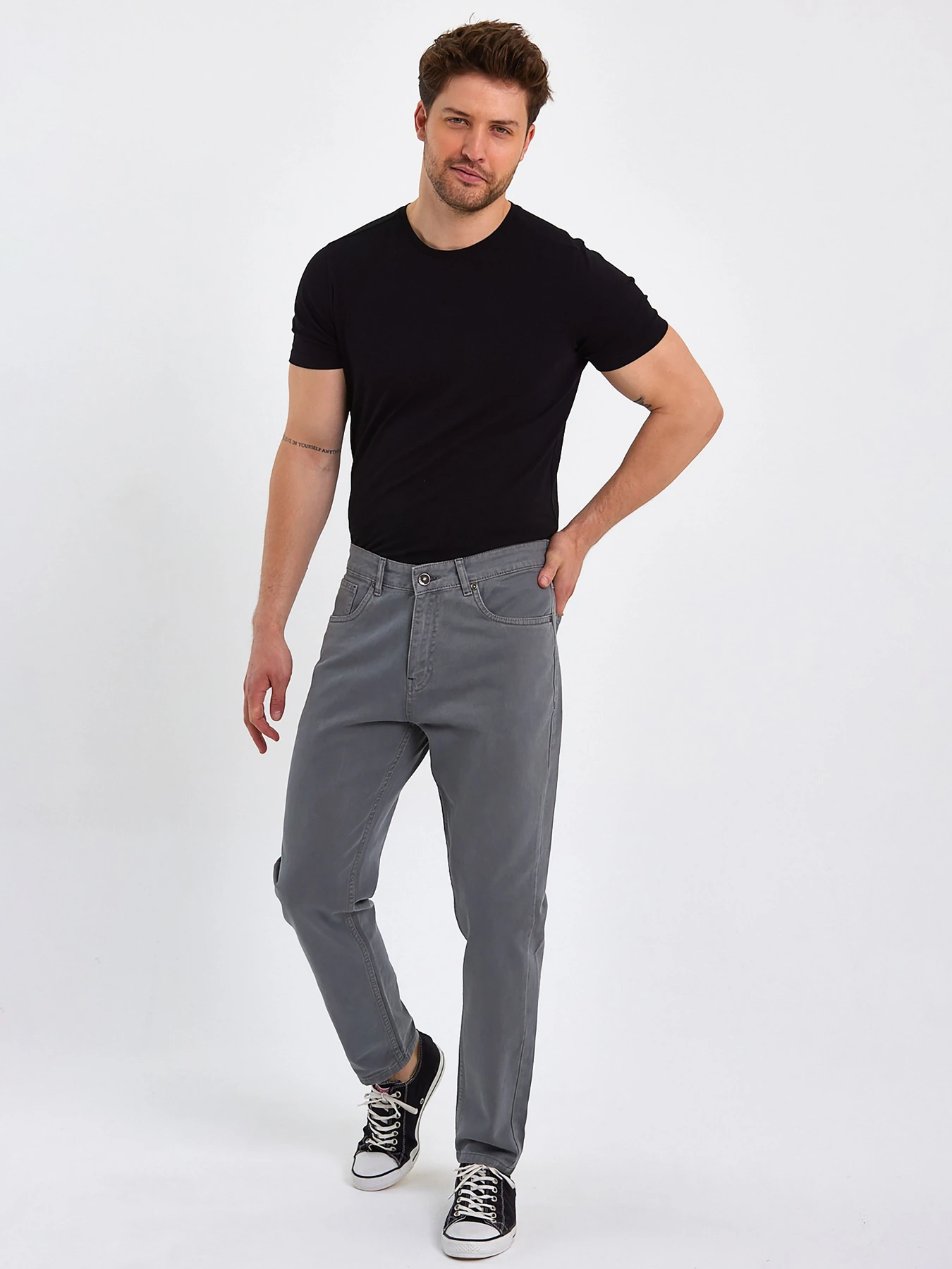 Джинсы Trend Collection модель TC8833GreyDZHNS Фото