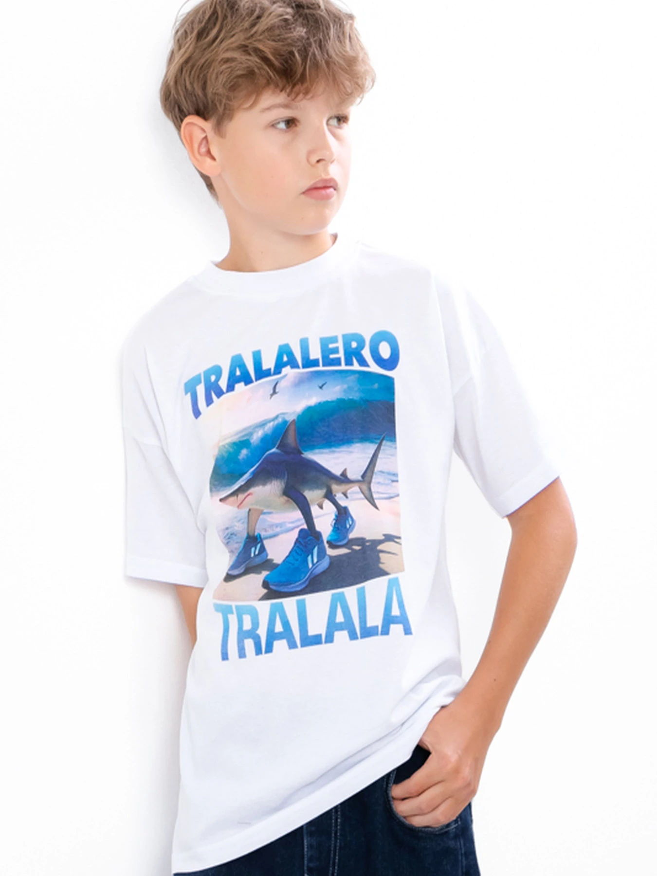 Футболки і поло Носи своє модель 6414-001-33-3-tralalero-tralala Фото