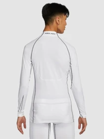 Худі та світшоти NIKE Pro Dri-Fit Mock Long-Sleeve Tight Top модель DD1986-100 Фото