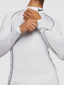 Худі та світшоти NIKE Pro Dri-Fit Mock Long-Sleeve Tight Top модель DD1986-100 Фото