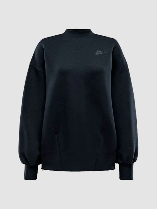 Худи и свитшоты NIKE ech Fleece Oversized Crew Sweat модель FV8041-010 Фото
