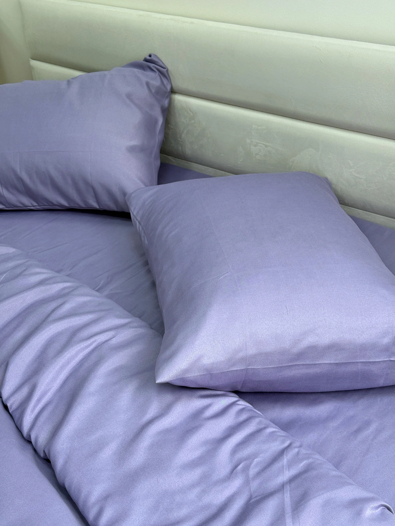 Комплект постільної білизни Nid Purple бузковий Ecotton модель 25678 Фото