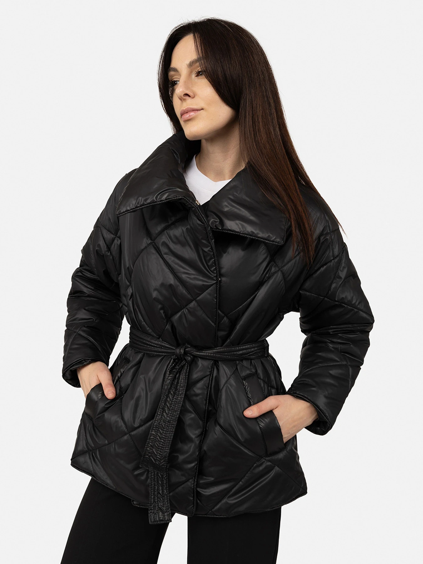 Куртки и дубленки YUKI модель ЦБ-00267856 Куртки и дубленки YUKI модель ЦБ-00267856 Фото