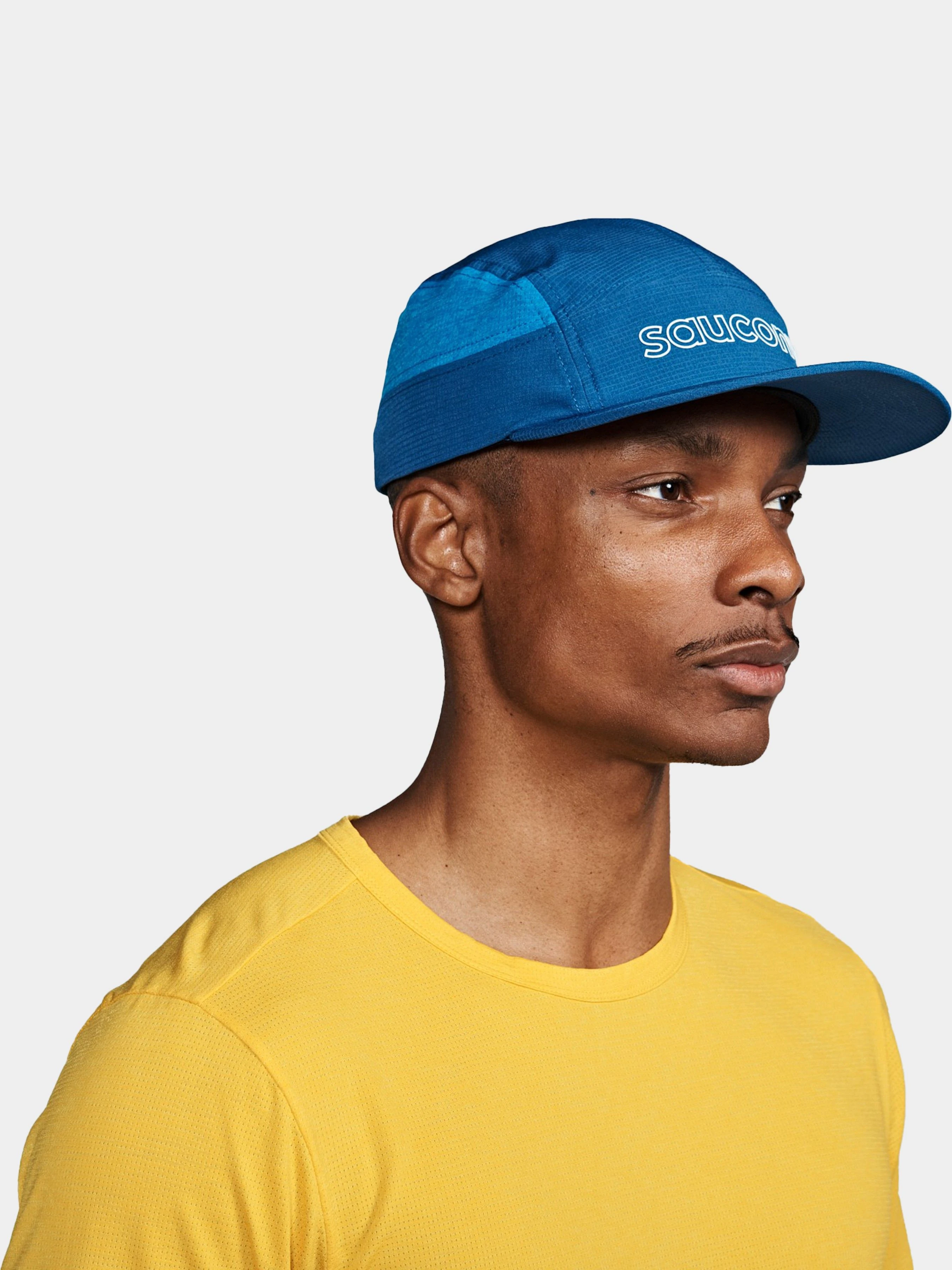 Saucony Кепка колір синій фото 3