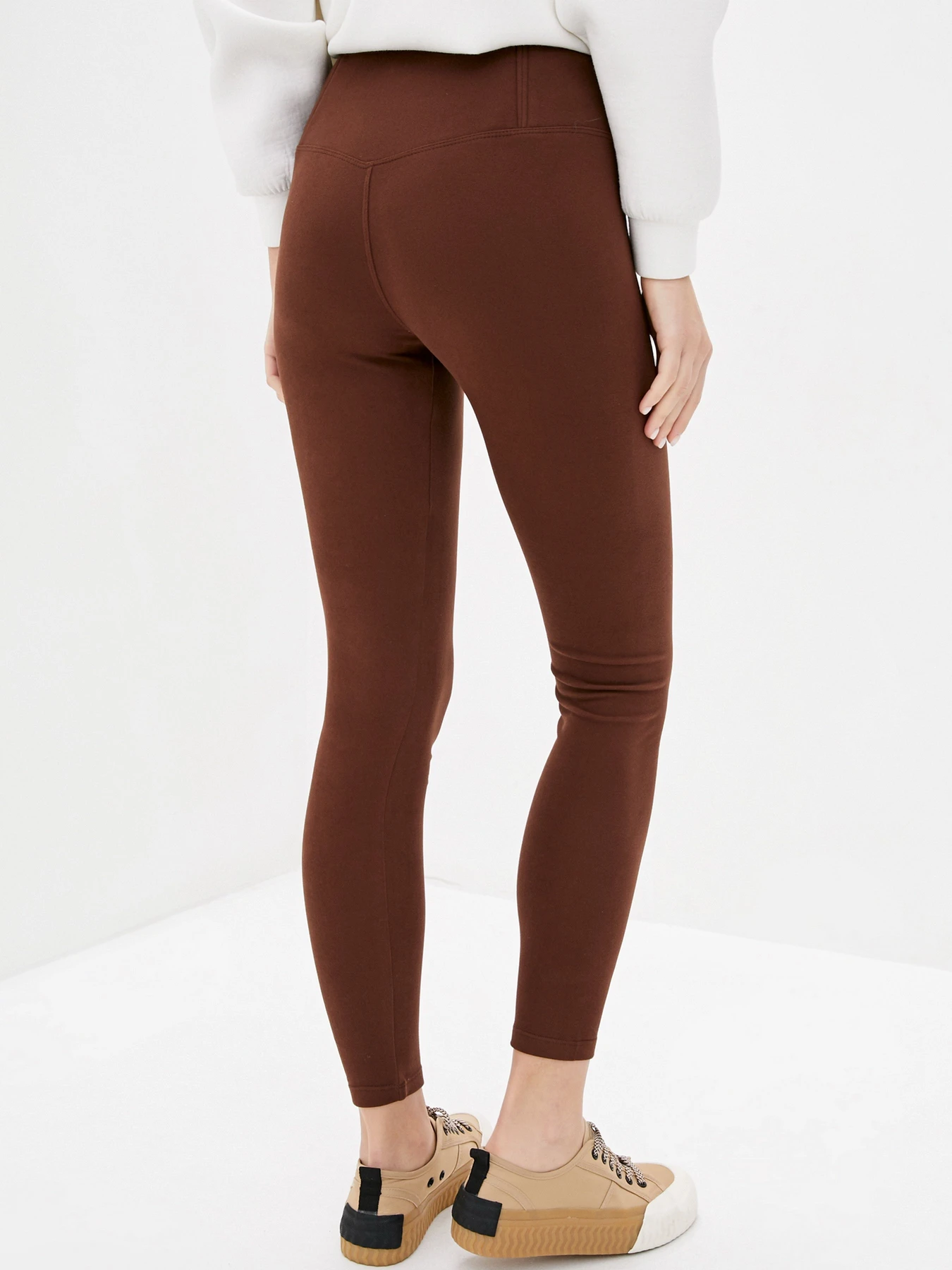 Брюки ISSA Plus модель 4444A_brown Брюки ISSA Plus модель 4444A_brown Фото