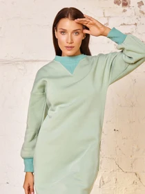 Сукні ISSA Plus модель 12946_olive Фото