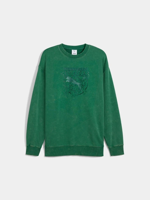 Худі та світшоти PUMA x Tmnt Graphic Crew модель 630100 Фото