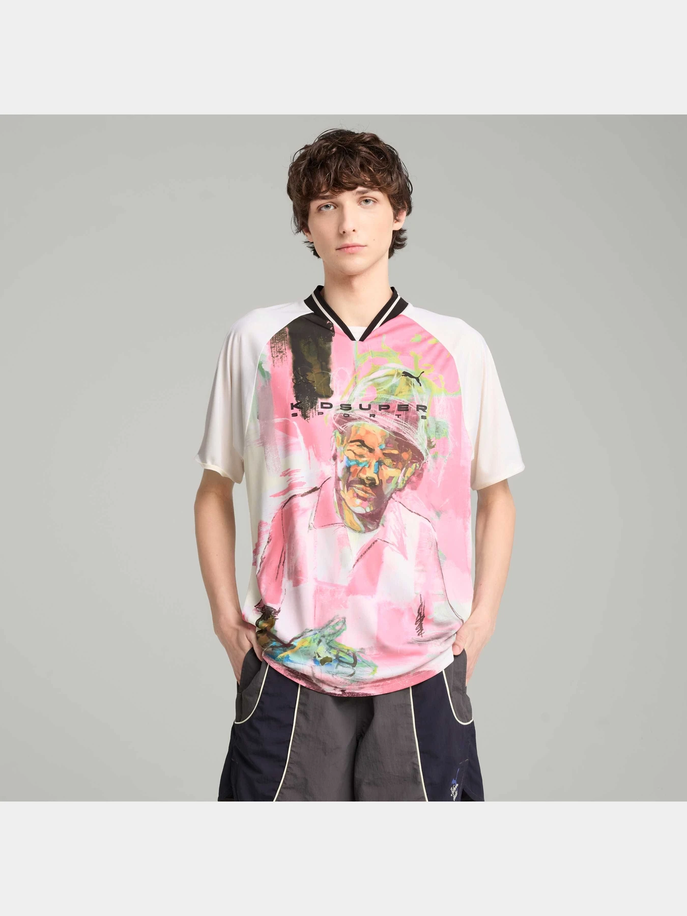 Футболки і поло PUMA x Kidsuper Jersey модель 629512 Футболки і поло PUMA x Kidsuper Jersey модель 629512 Фото