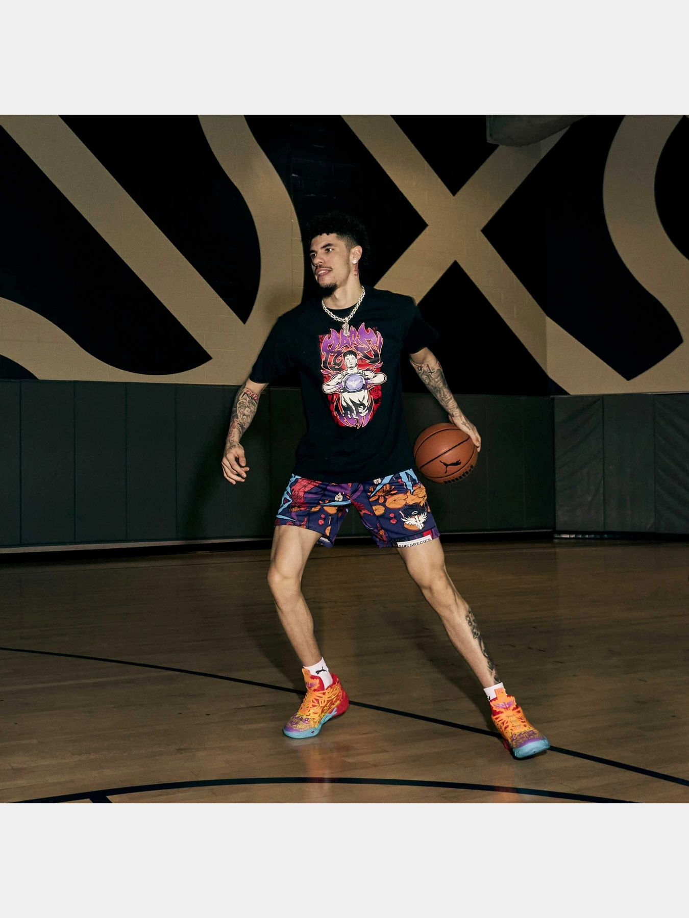 Шорти PUMA Melo Phoenix Short модель 630689 Шорти PUMA Melo Phoenix Short модель 630689 Фото