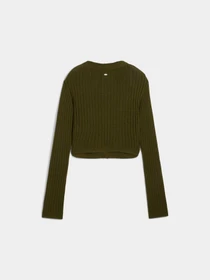 Свитры и кардиганы PUMA Yona Longsleeve Knit Top модель 629383 Фото